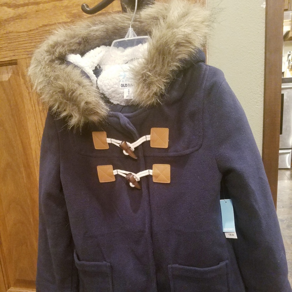 NWT Old Navy Dress Coat Girls Medium